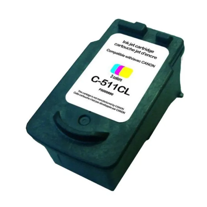 Cartouche d'encre ELECTRO DEPOT compatible Canon C 511 3 couleurs