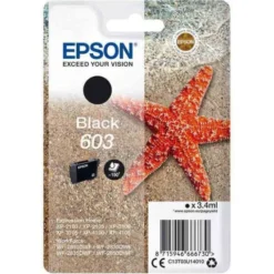 Cartouche d'encre EPSON T603 Etoile de mer Noir