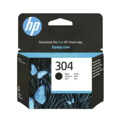 Cartouche d'encre HP 304 Noir authentique (N9K06AE)