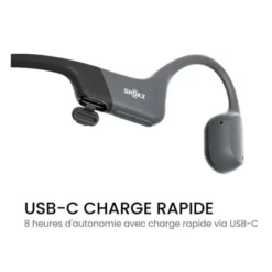 Casque Bluetooth à conduction osseuse SHOKZ OPENRUN Noir