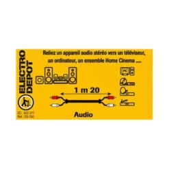 Câble EDENWOOD AUDIO RCA / RCA 1,20M