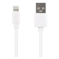 Câble Lightning / USB EDENWOOD 2,5M Blanc Certifié APPLE