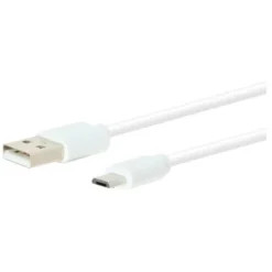Câble Micro USB / USB EDENWOOD 2,5M Blanc