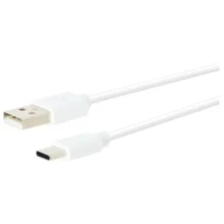 Câble USB-A / USB-C HIGH ONE 1M Blanc