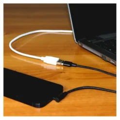 Câble USB femelle EDENWOOD vers USB mâle blanc 2m