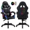 Chaise gaming AMSTRAD 900 LED Skull Noir