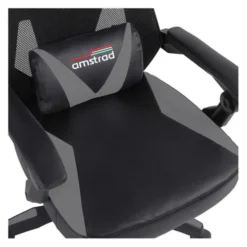 Chaise gaming AMSTRAD 309 Noir et gris
