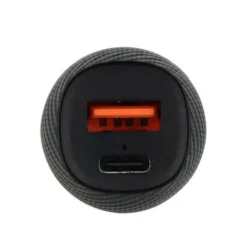Chargeur allume cigare 2 ports USB et USB-C EDENWOOD 51W Noir