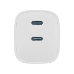 Chargeur secteur 2 ports USB-C EDENWOOD 45W Blanc