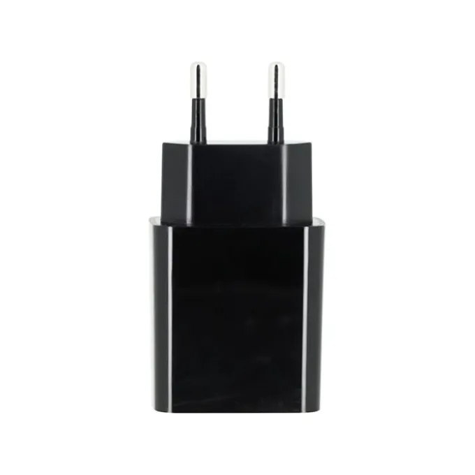 Chargeur secteur USB HIGH ONE 2,4AA + Câble USB-C/ USB 1M Noir