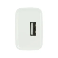 Chargeur secteur USB HIGH ONE 2,4AA Blanc