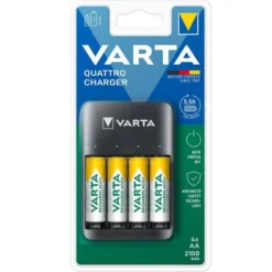 Chargeur VARTA USb + 4 piles AA -LR06 2100mAH SUB QUATT
