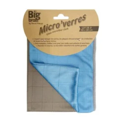 Chiffons x2 microfibre spécial surface vitrée