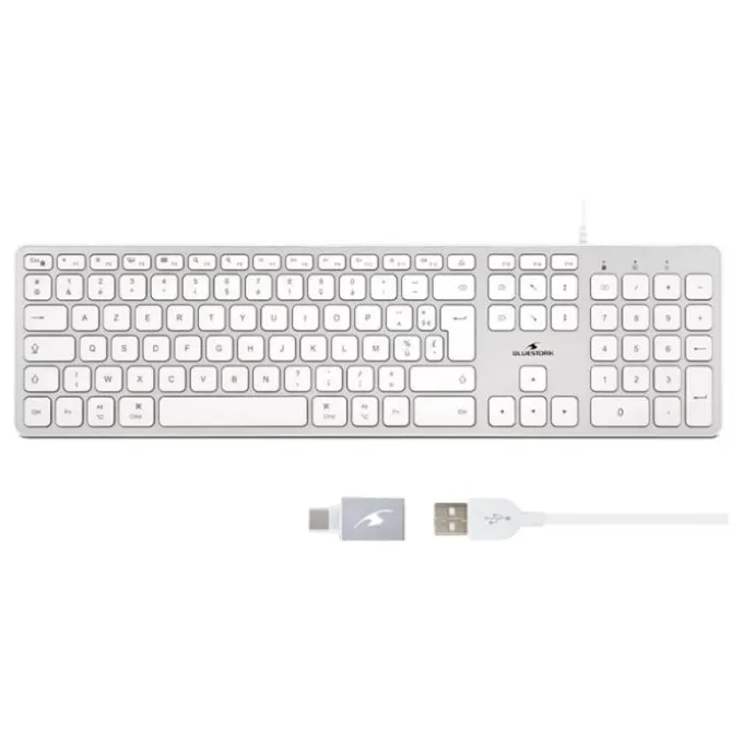 Clavier BLUESTORK filaire pour Mac
