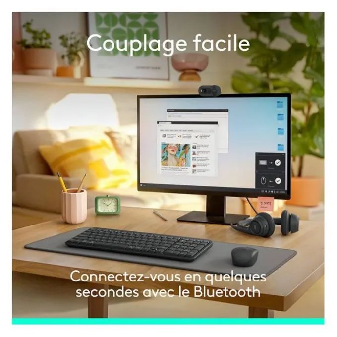 Clavier + souris sans fil MK250 Compact Bluetooth Wireless Combo
