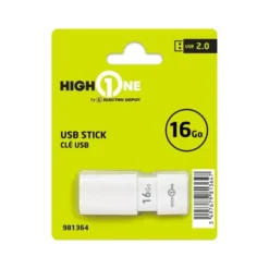 Clé USB 2.0 HIGH ONE 16Go