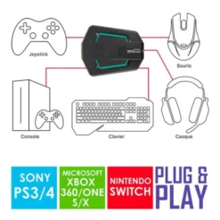 Convertisseur Clavier et Souris pour console