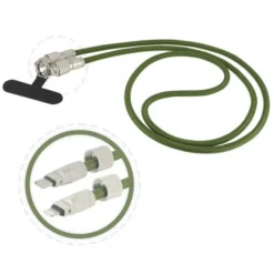 CORDON + CABLE DE CHARGE USB C LIGHTNING 1M20