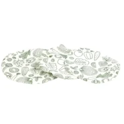 Couvercle en tissu réutilisable x3