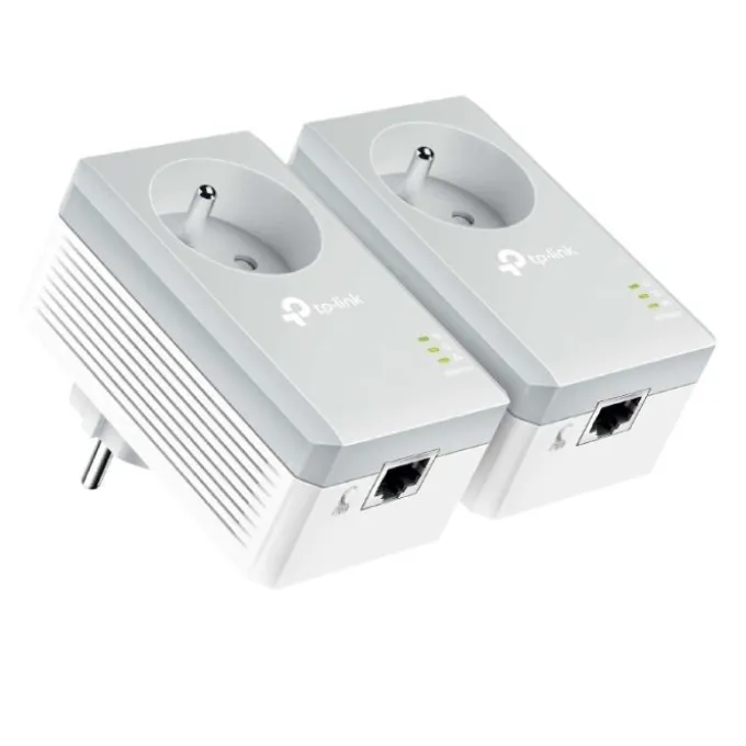 CPL DUO TP-Link AV600 Mbps avec prise intégrée - TL-PA4015PKIT