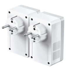 CPL DUO TP-Link AV600 Mbps avec prise intégrée - TL-PA4015PKIT