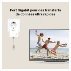 CPL DUO TP LINK PA7019P Kit - AV1000 2 prises