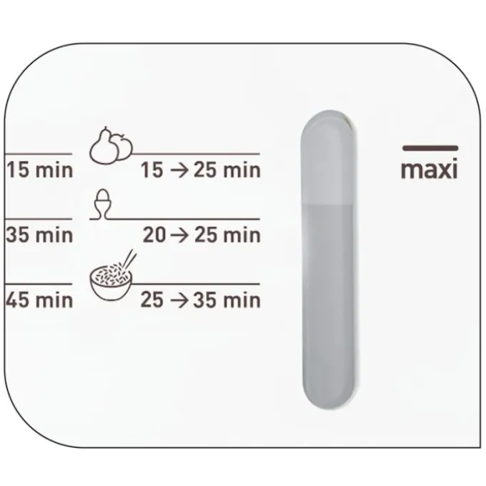 Cuiseur vapeur SEB VC145100 Inox