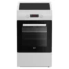 Cuisinière induction BEKO FSE58300WCS