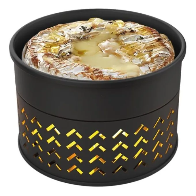 Cuit camembert bougies chauffe plat