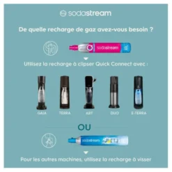 CYLINDRE SUPPLEMENTAIRE CO2 SODASTREAM A VISSER ORIGINAL