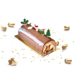 Décoration bûche ou gâteau 5 pièces