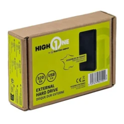 Disque Dur HIGH ONE 320Go USB 3.0 Reconditionné Grade A+