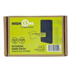 Disque Dur HIGH ONE 320Go USB 3.0 Reconditionné Grade A+