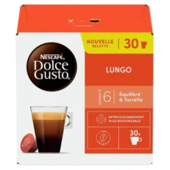 Dosettes DOLCE GUSTO LUNGO X30