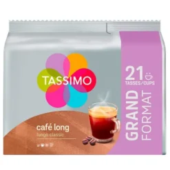 Dosettes TASSIMO X21 Café Long classique