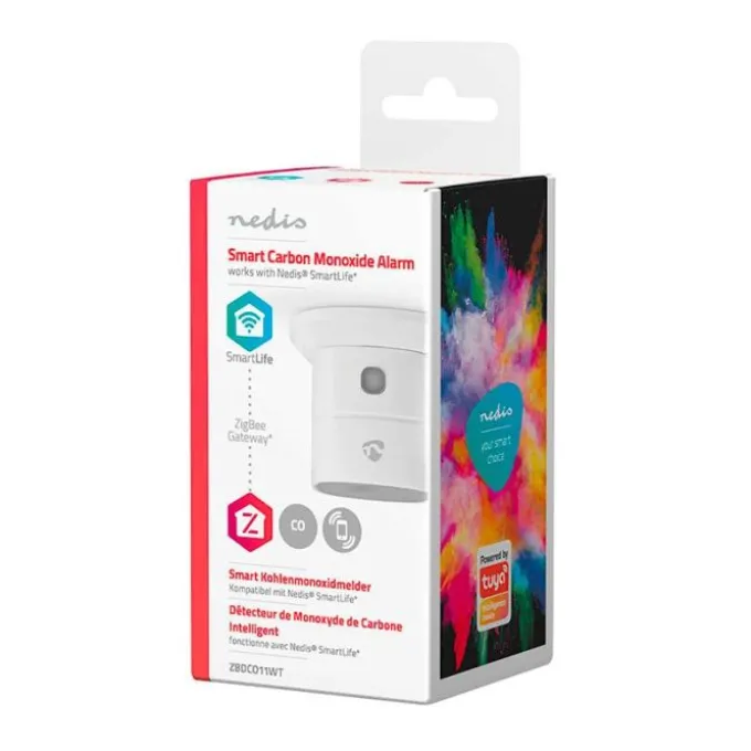 Détecteur monoxyde de carbone connecté Zigbee 3.0 NEDIS