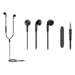 Ecouteurs filaires EDENWOOD EDSIM01 noir semi intra