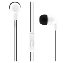 Ecouteurs filaires TNB BE COLOR BLANCS + micro