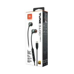 Ecouteurs JBL Tune 310 C noir USB C