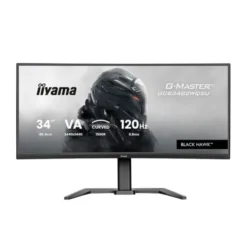 Ecran PC Gamer 34" IIYAMA VA Curved GCB3482WQSU-B1/ Ajustable/ 0,2ms/280HZ