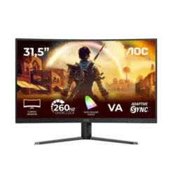 Ecran PC Gamer incurvé 32" AOC C32G42ZE - 240Hz/0,3ms