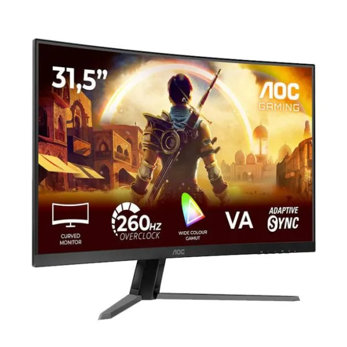 Ecran PC Gamer incurvé 32" AOC C32G42ZE - 240Hz/0,3ms