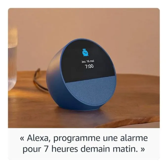 Enceinte AMAZON ECHO SPOT Blanche