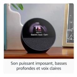 Enceinte AMAZON ECHO SPOT Bleue