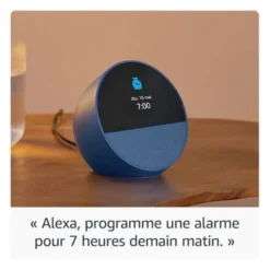 Enceinte AMAZON ECHO SPOT Bleue