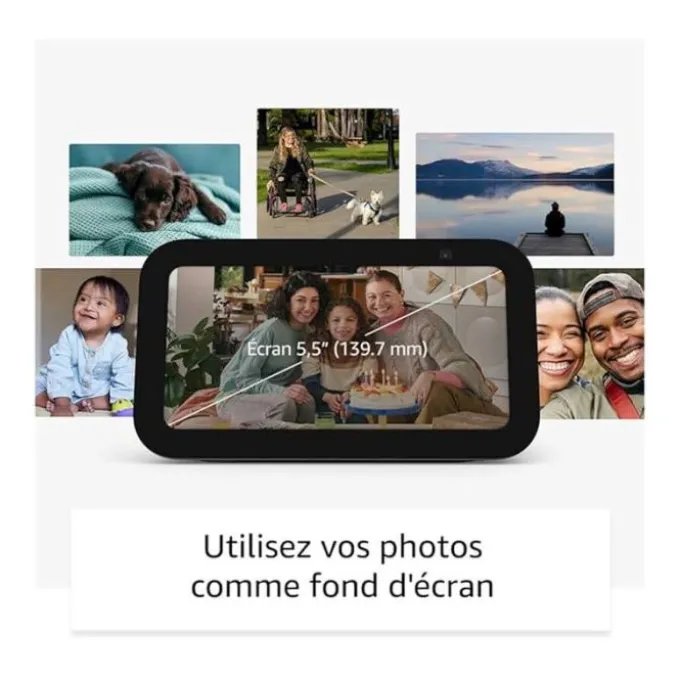 Enceinte connectée AMAZON ECHO SHOW 5 Anthracite