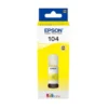 Encre EPSON T104 Ecotank Jaune - 65ml