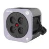 Enrouleur SBOX 4 prises Gris - Cable 12m