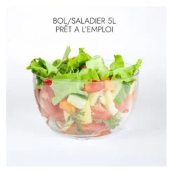 Essoreuse à salade 26cm bouton stop