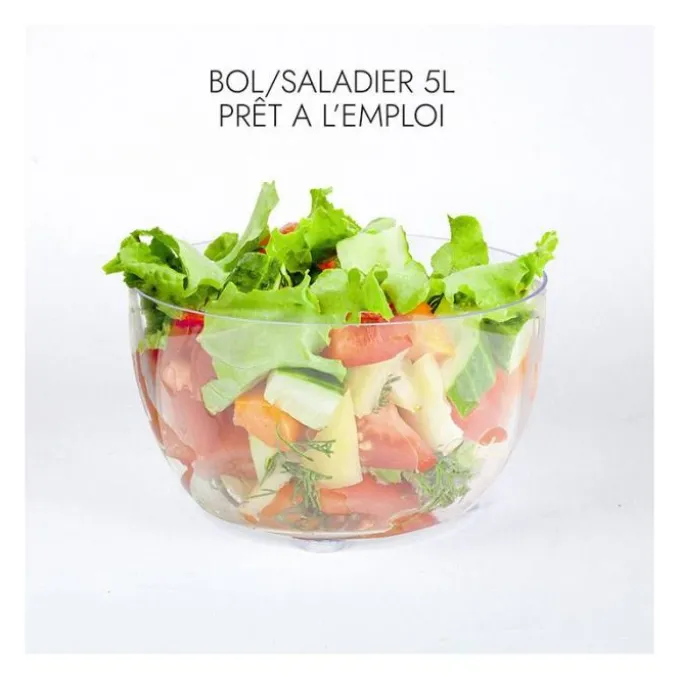 Essoreuse à salade 26cm bouton stop